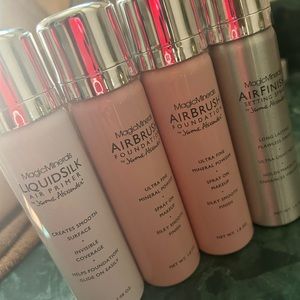 Jerome Alexander Airbrush Foundation Set w Primer and Setting Spray